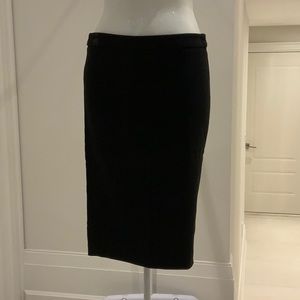 PATRIZIA PEPE BLACK MINI PENCIL SKIRT